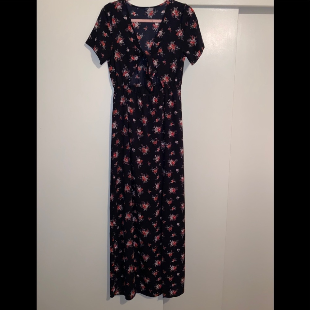 Floral Floor length Dress